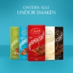 Lindt LINDOR Chocolat au Lait au Caramel Sale 150 g – Chocolat Premium Fondant – Image 2