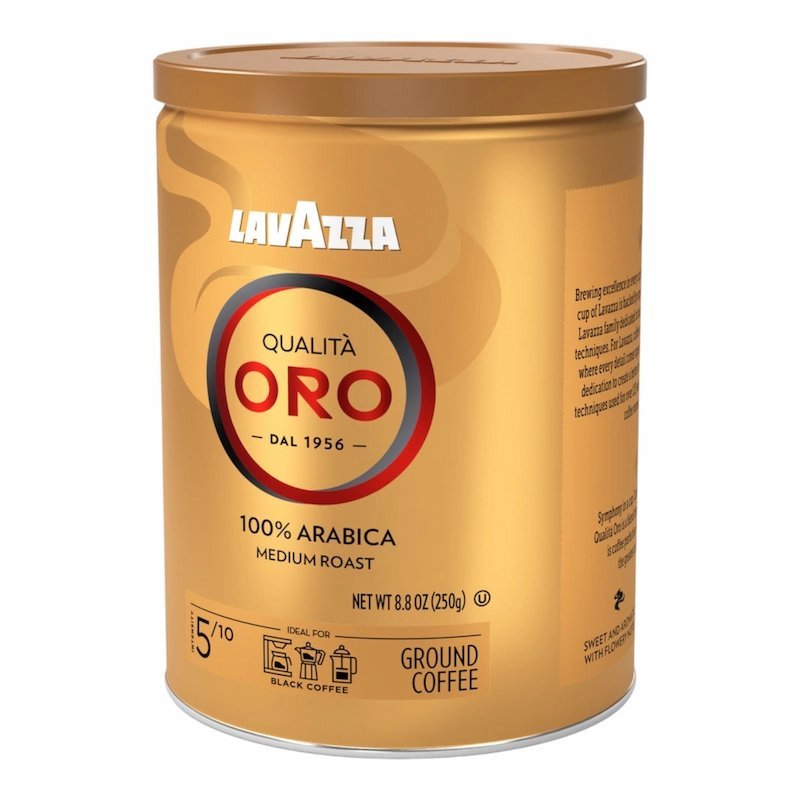2026/01/1001217534.jpg Cafe Moulu Lavazza Qualita Oro 100 % Arabica 250 g – Cafe Italien Premium – Image 1