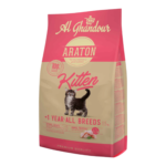 ARATON Kitten Dry Food pour Chats Toutes Races 1,5 kg – Croquettes Chaton Premium