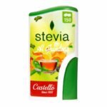Castello Stevia Edulcorant Naturel en Comprimés 150 Tablettes – Sans Sucre Sans Calories Sans Gluten