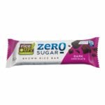 Rice Up ZERO SUGAR Rice Bar Chocolat Noir 18g – Sans Sucre et Sans Gluten