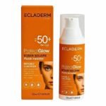 Ecladerm Protect Glow Ecran Solaire SPF50+ 50 ml – Fluide Invisible Haute Protection & Eclat Naturel