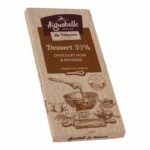AIGUEBELLE Chocolat Dessert 55% Noir 175 g – Chocolat Pur et Intense