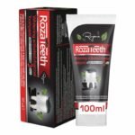 Rozana Roza Dentifrice Blancheur au Charbon Actif 100 g – Soin Dentaire Blanchissant