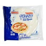 Pate a Pizza Nature Bimbo 420 g – Pack de 3 Unités