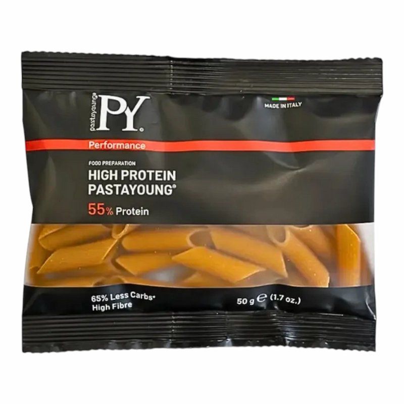 2026/01/1001253662.jpg Pasta Young Penne Rigate Protein 55 % – 50 g | Pâtes Hyperprotéinées – Image 1