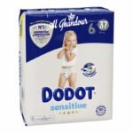 Couches Dodot Sensitive Taille 6 – +13 kg – 37 Pieces Protection Ultra-Douce Bebe