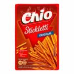 Chio Stickletti Sticks Sales 125 g – Bâtonnets Apéritifs Croustillants