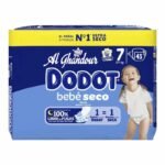 Couches Dodot Taille 7 (+15–30 kg) – 43 Pieces Ultra Absorption & Protection Nuit