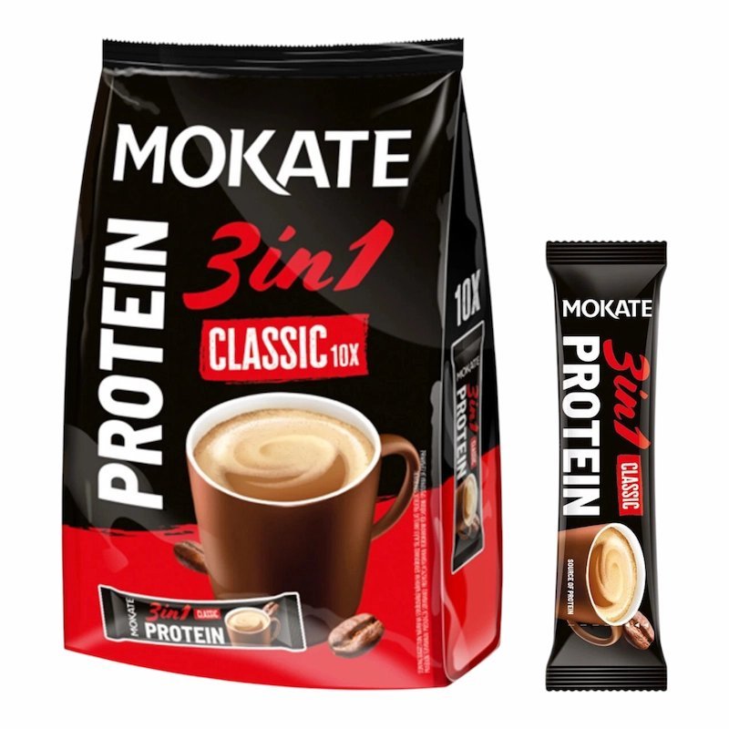 2026/02/1001286141.jpg Mokate 3in1 Cafe Proteine – 10 Sachets 170 g – Image 1