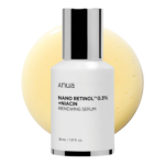ANUA Nano Retinol 0.3% + Niacin Renewing Serum | Sérum Anti Age & Éclat Peau Lisse