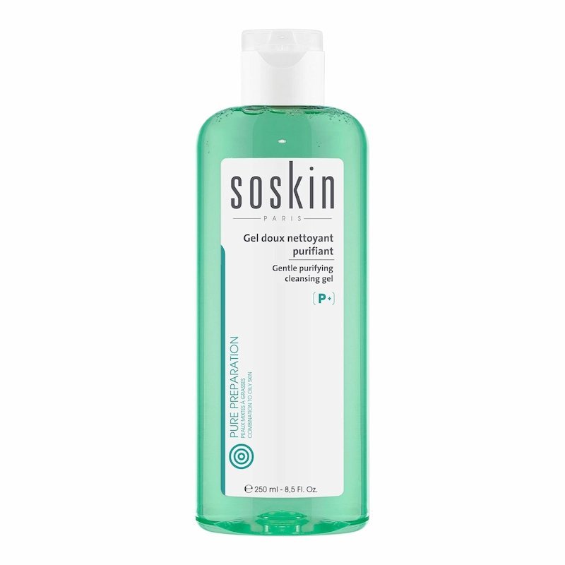 2026/02/1001307682.jpg Soskin Gel Doux Nettoyant 250 ml | Gel Nettoyant Visage Doux & Hydratant – Image 1