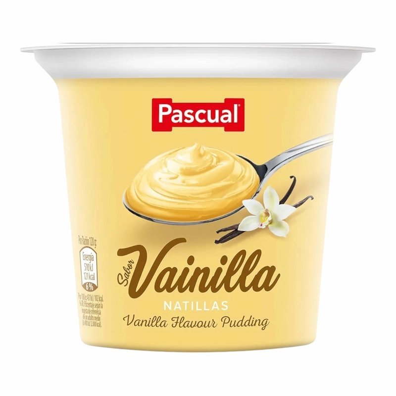 2026/02/1001309698.jpg Pascual Natillas Saveur Vanille 125 g – Dessert Lacté Crémeux à la Vanille – Image 1