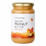 CLEARSPRING Organic Peanut Butter Smooth 350 g | Beurre de Cacahuete Bio Naturel & Cremeux