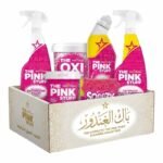 Pack Promo The Pink Stuff Nettoyage Complet | Multi Purpose + Oxi Powder + Éponge + Gel WC
