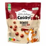 Favrichon Crosti Bombes Choco Sans Gluten 350 g | Cereales Croustillantes au Chocolat Sans Gluten