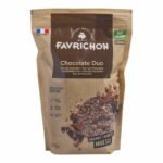Favrichon Muesli Croquant Duo de Chocolat Sans Gluten 375 g | Cereales Gourmandes au Chocolat Sans Gluten