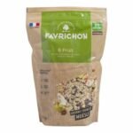 Favrichon Muesli Croquant 6 Fruits Sans Gluten 375 g | Cereales Gourmandes aux Fruits Sans Gluten