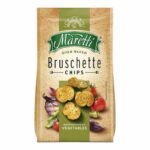 Maretti Bruschette Crisps Legumes Mediterraneens – Snack Croustillant 70 g
