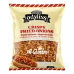 Odyliss Oignons Frits Croustillants 250 g – Oignons Crispy pour Salades & Burgers