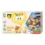 Vitabio Cool Fruits Banane Pomme 12x90 g – Gourdes de Fruits Bio Sans Sucre Ajouté