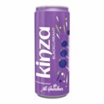 Kinza Boisson Gazeuse Cassis 250 ml – Soda Rafraîchissant Saveur Blackcurrant