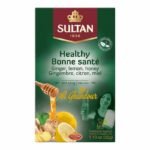The Sultan Healthy Bonne Sante 20 Sachets – Infusion Bien-Être Naturelle | Thé Santé & Digestion