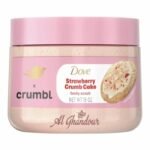 Dove Gommage Corps Exfoliant Strawberry Crumb Cake 425 g – Scrub Hydratant & Peau Douce