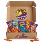 Alghandour Box Takis Mix 5+1 Gratuit – Chips Piquantes Assorties – Offre Spéciale