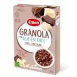 Emco Granola Sans Gluten Duo Chocolat 340 g – Céréales Croquantes Chocolatées
