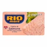 Rio Mare Saumon a lHuile dOlive Vierge Extra 125 g – Filets Premium Riches en Oméga 3