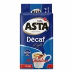 Cafe Moulu ASTA Decafeine Light 200 g – Café Doux Sans Cafeine Saveur Légère