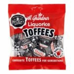 Walkers Toffees Reglisse 105 g – Bonbons Toffee Saveur Réglisse Gourmands