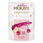 Mokate Boisson Chocolat Blanc & Framboise 40 g – Boisson Gourmande Hivernale