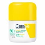 CeraVe Fluide Solaire Invisible Toucher Sec SPF 50 – 50 ml – Anti-Brillance & Haute Protection