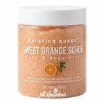 Keratin Queen Gommage Orange 300 g – Exfoliant Corps Eclat & Peau Douce