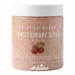 Keratine Queen Sweet Cherry Scrub 300 g – Gommage Visage & Corps Exfoliant & Éclat
