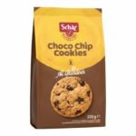 Schar Choco Chip Cookies 200 g – Biscuits Sans Gluten aux Pepites de Chocolat