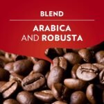 Lavazza Qualita Rossa Grains de Cafe 1 Kg – Arabica & Robusta – Intensité 5/10 – Torrefaction Moyenne – Image 2