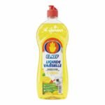 ELKEF Liquide Vaisselle Citron 700ml – Degraissant Puissant & Fraicheur |