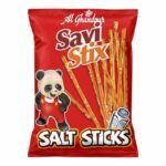 Savi Stix Salt Sticks 80 g – Crackers Salés Croustillants – Snack Apéritif