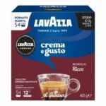 Lavazza A Modo Mio Crema e Gusto Ricco Maxi Pack 54 Capsules – Café Italien Intense