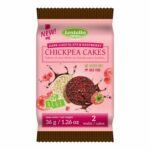 Lestello Dark Chocolate & Raspberry Chickpea Cakes 34g – Snack Healthy Sans Gluten