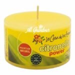 La Casa De Los Aromas Vela Citronela 250g – Bougie Parfumee Anti Moustiques