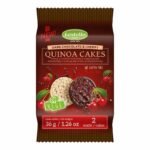 Galettes de Quinoa au Chocolat Noir & Cerise 36g – Snack Sans Gluten