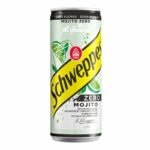 Schweppes Mojito Sans Sucre 330ml – Boisson Gazeuse Saveur Mojito