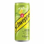 Schweppes Lemon Sans Sucre 330ml – Boisson Gazeuse Citron Sans Sucre – Image 2