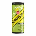 Schweppes Lemon Sans Sucre 330ml – Boisson Gazeuse Citron Sans Sucre