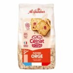 Celnat Flocons dOrge Bio 500 g – Céréales Complètes Biologiques