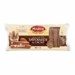 Marini Cocoa Savoiardi Ladyfingers 200g – Biscuits Boudoirs au Cacao